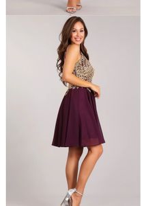 Burgundy Prom/ Bridemaids Dress