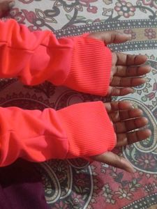 Adidas Red Graphic Sweatshirt