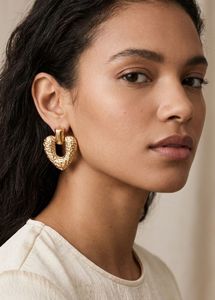 New Gold Heart Earrings