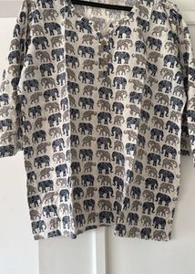 Brand New Jaipuri Printed Short Kurti