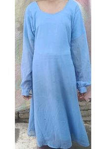 Light Blue Flowy Gown 👗
