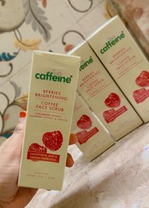 mCaffeine Berries Brightening Coffee Face Scrub