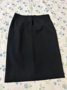Classic Black Pencil Skirt