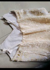 Party frock for kids girls with stones and heavy