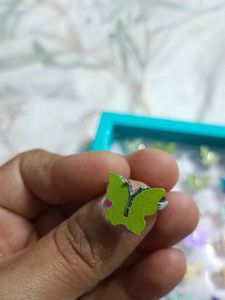 Butterfly Rings Set