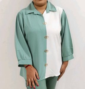 Stylish Color Block Shirt