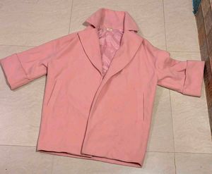 Korean Chic Pink Cropped Jacket