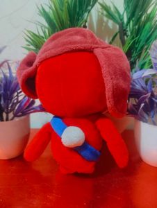 Cute Red Plush Toy