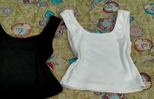 Basic Ribbed Tank Tops (Black & White)
