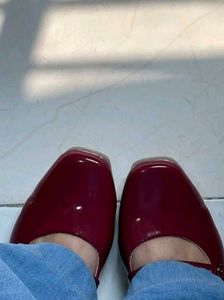 OFFER TILL 5SEP AUG.🎉⭐ RED FLAT MARYJANE 🩷