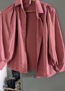 🎁Stylish Puff Sleeve Button-Up Blouse🎁