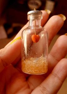 Wishing Bottle Keychain