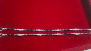pure silver anklets