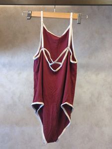 Shein Red &amp; White Swimsuit (M)