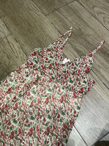 Floral Print Mini Dress
