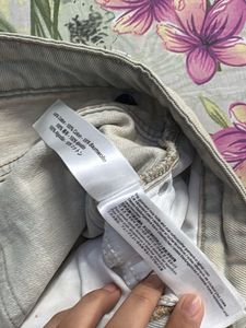 Baggy Light Wash Cargo Jeans