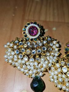 Statement Ethnic Chandbali Earrings
