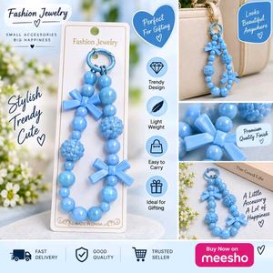 Charming Beaded mobile/bag charm