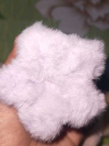 Fuzzy Star Hair Ties