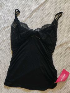 shein Lace Trim Cami Top
