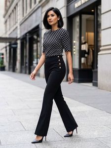 Classic black trousers from Zara Woman