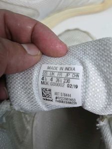 Adidas Velcro white Shoes