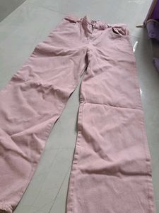 Pink Wide Leg Pants