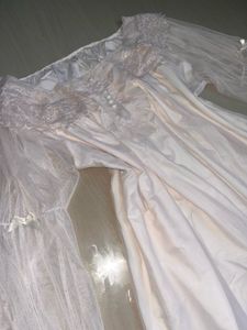 Elegant pink Nightgown dress and maternity dres