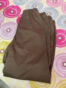 Brown Cargo Pants pure cotton