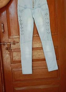 Stylish Light Blue Denim Jeans
