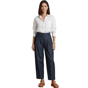 Chic High-Waisted Wide-Leg Jeans