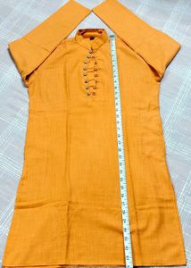 ELEGANT ORANGE KURTA 🧡