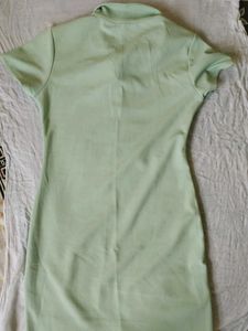 Light Green Polo Dress