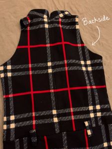 Chic Plaid Mini Dress