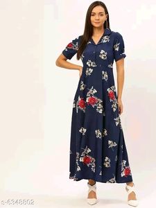 Beutifull Printed Floral Dress