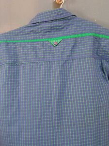 Blue Button-Down Shirt