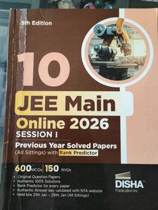 10 JEE Main Online 2026 Session I Solved Papers