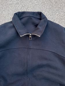 Men's Navy Zip-Up Jacket