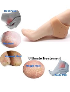 Set Of Silicon Socks And Heel Support