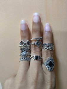 Vembly Vintage Ring Set (12 Pcs) – New