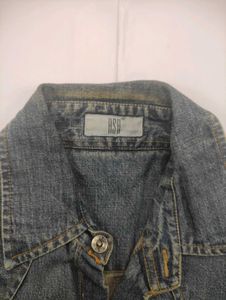 Men's Embroidered Denim Shirt