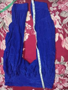 Royal Blue Embroidered Kurta