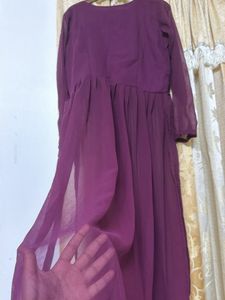 Elegant Purple Ethnic top