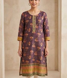 Elegant Floral Kurti for Women