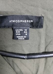 Ladies Top Military Green  Full Sleeves