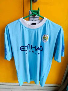 💯OG Manchester City FC Etihad Airways Jersey