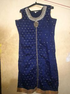 SALE PRICE Blue Embellished Kurta