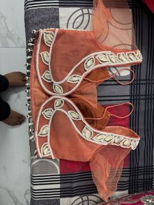 Designer Embellished Net Blouse