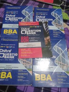 BBA 1st Year Question Bank