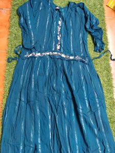 Elegant Teal Ethnic kurta